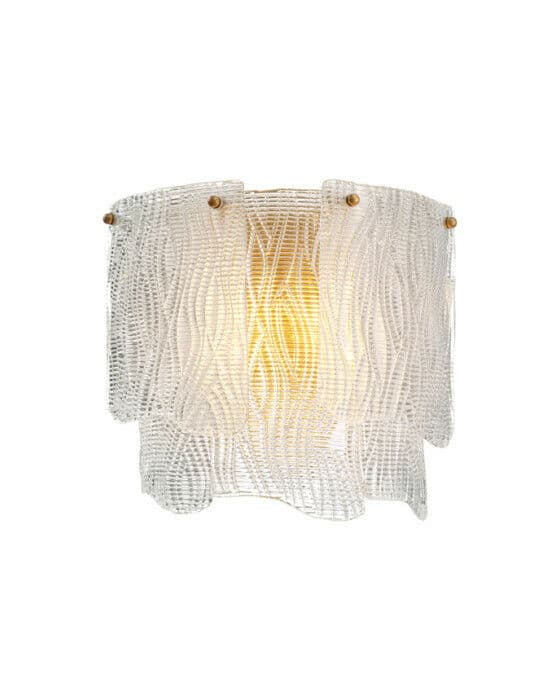 Asinara vägglampa glas