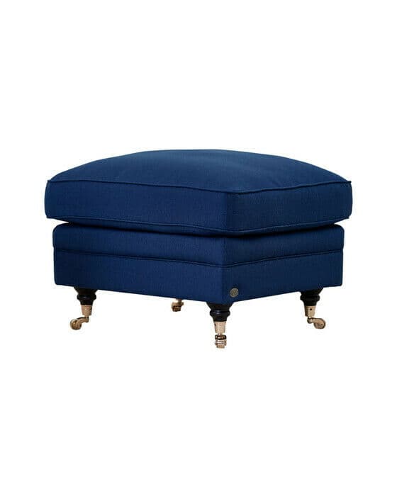 Howard Heritage fotpall indigo