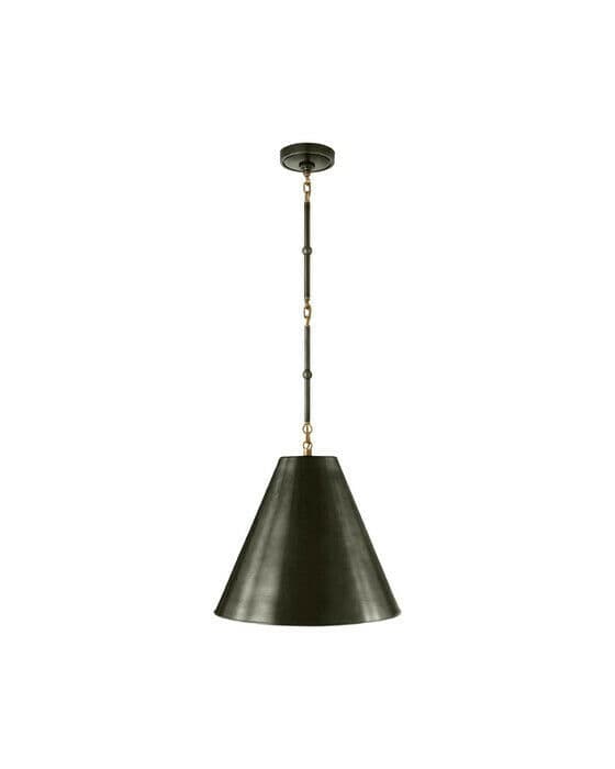 Goodman taklampa brons/antik mässing S