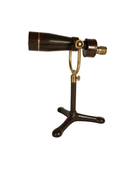 Vintage teleskop brun