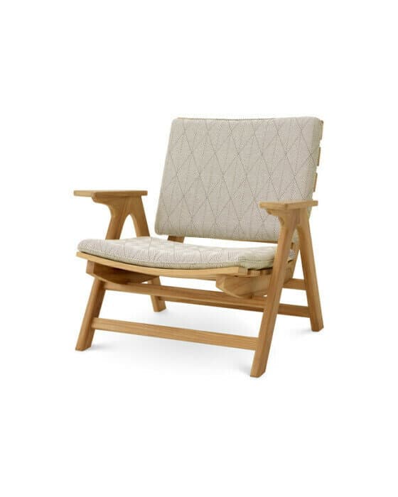 Oceanview fåtölj natural teak