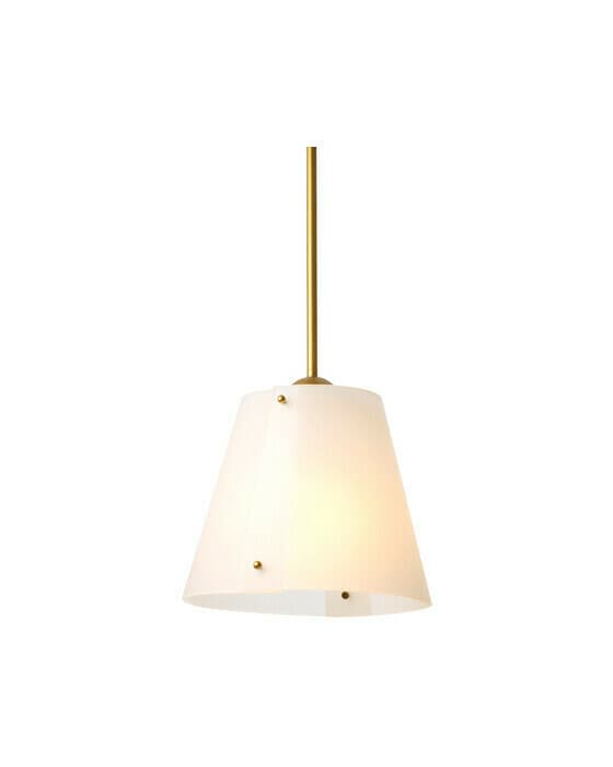 Trianon taklampa antik mässing