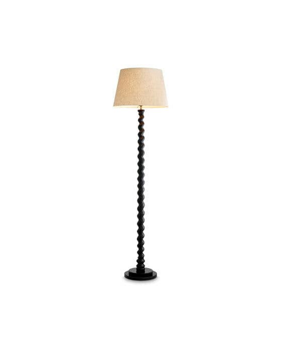 Massimo Golvlampa piano black
