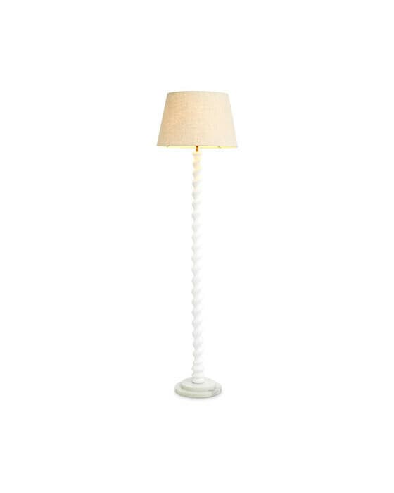 Massimo Golvlampa piano white