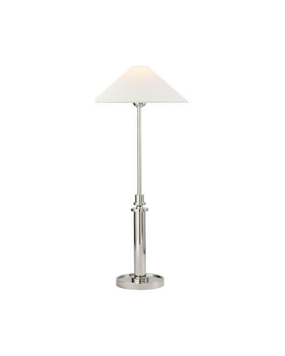 Hargett bordslampa nickel