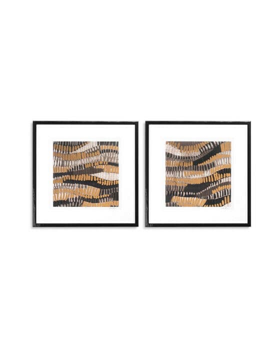 Metallic Undulation by June Erica Vess 2-set