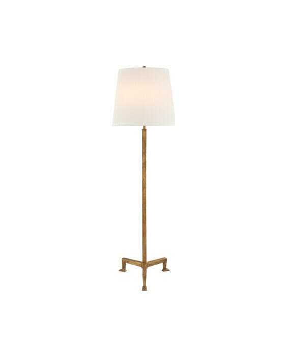 Parish golvlampa Gilded Iron