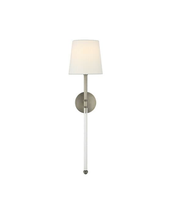 Camille Tail vägglampa antik nickel