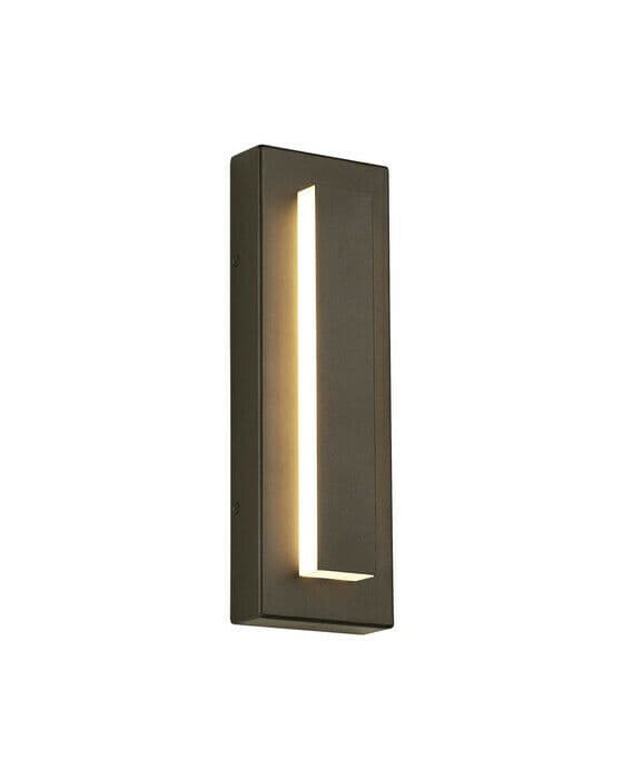 Aspen 15"" vägglampa utomhus charcoal