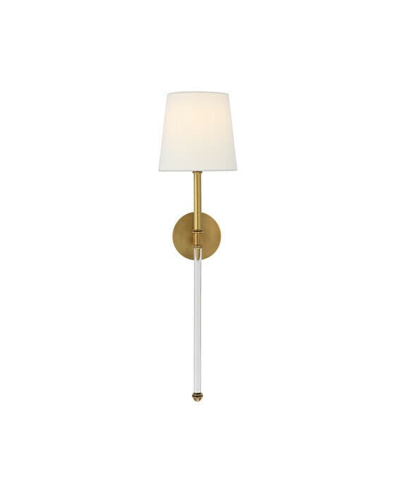 Camille Tail vägglampa antik mässing
