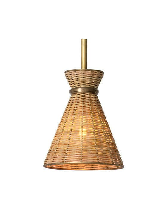 Kon Tiki taklampa beige