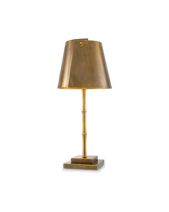 Seraphina bordslampa vintage mässing