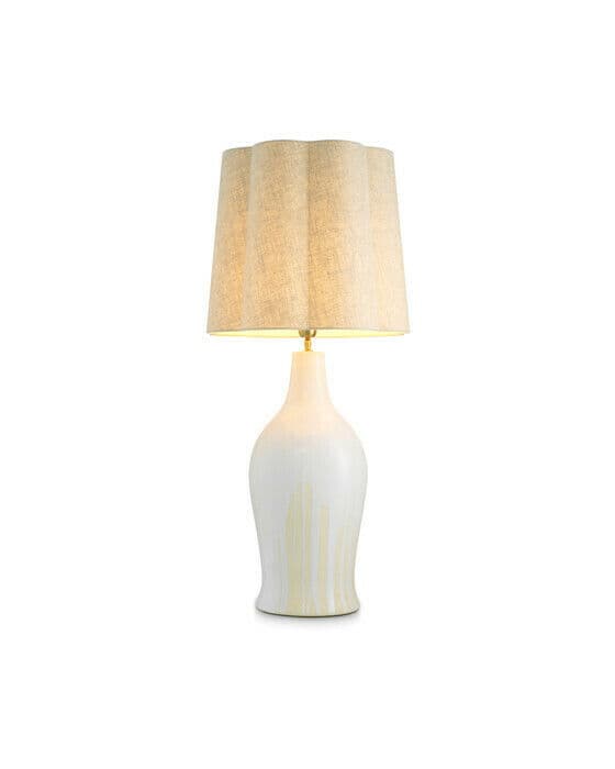 Beatriz bordslampa vit