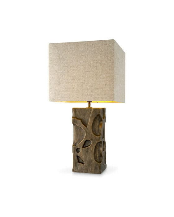Enzo bordslampa vintage mässing