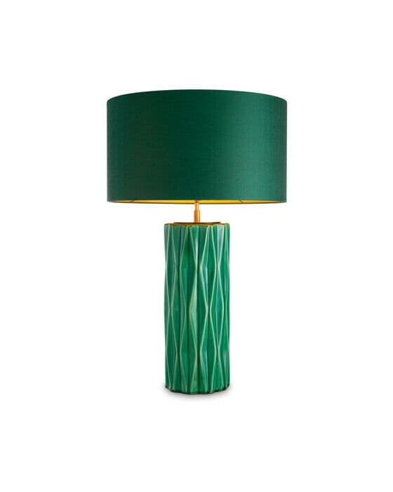 Amarello bordslampa grön