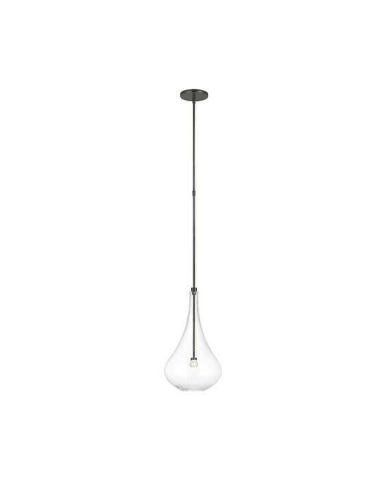 Lomme takpendel Gun Metal
