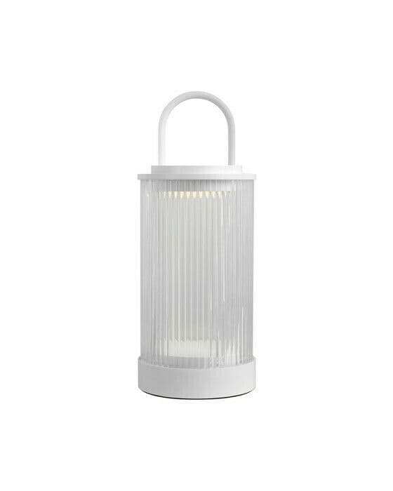 Tawa bordslampa uppladdningsbar vit