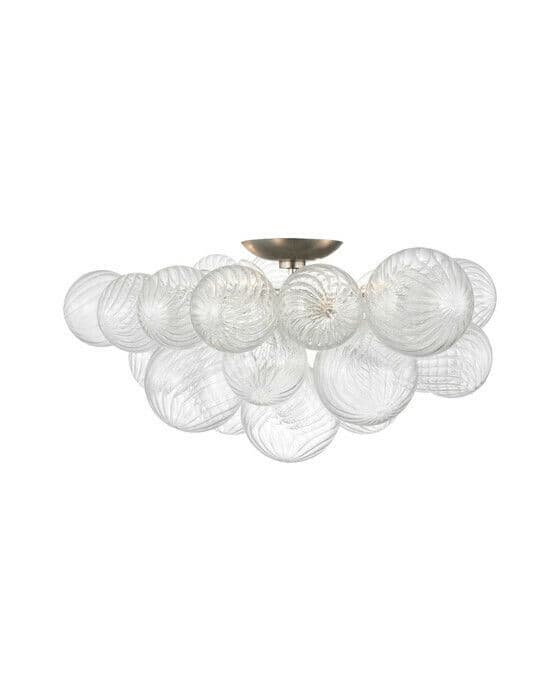 Talia 25"" plafond silver