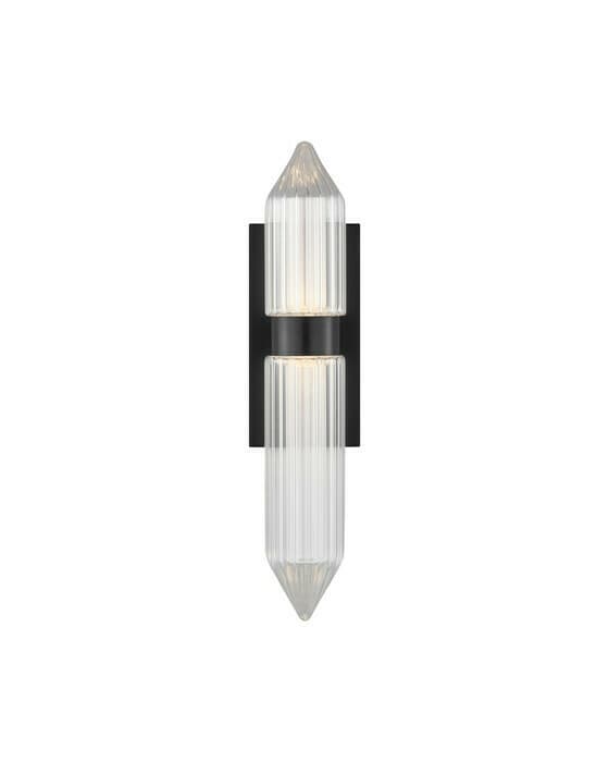 Langston vägglampa brons