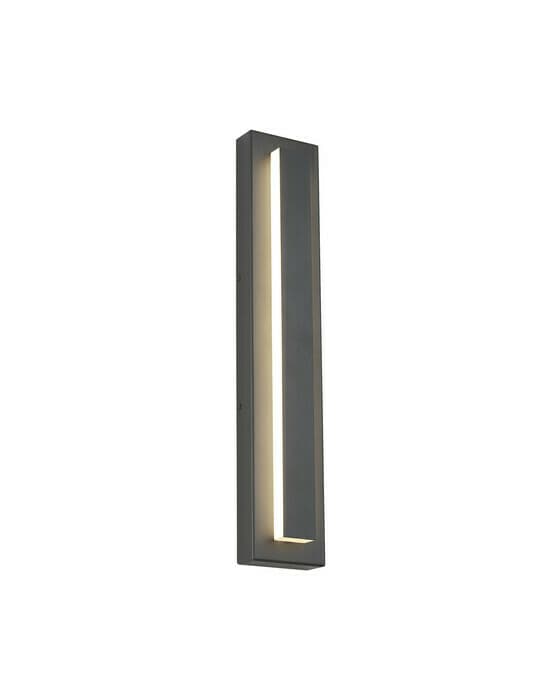 Aspen 26"" vägglampa utomhus charcoal