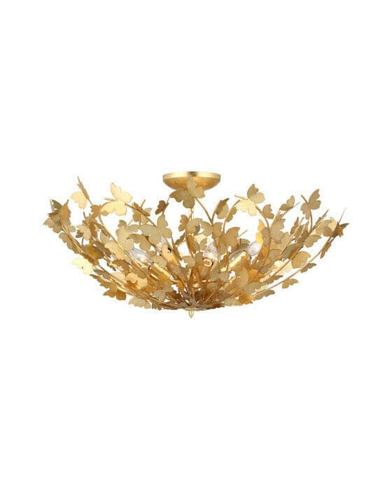 Farfalle plafond guld