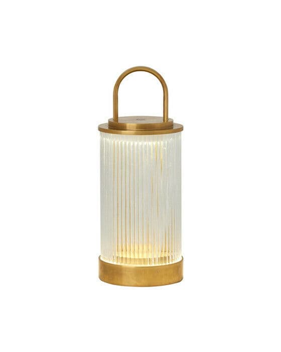 Tawa bordslampa uppladdningsbar mässing