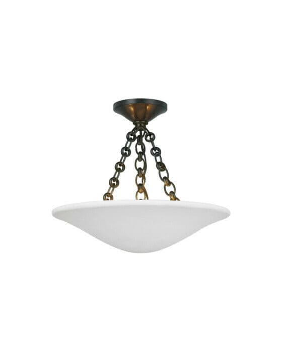Mollino 16" plafond brons