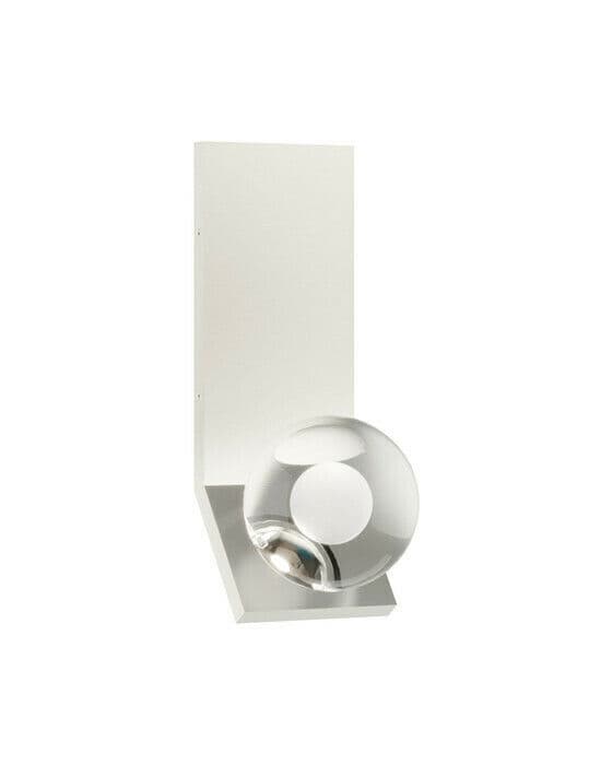 Mina vägglampa nickel
