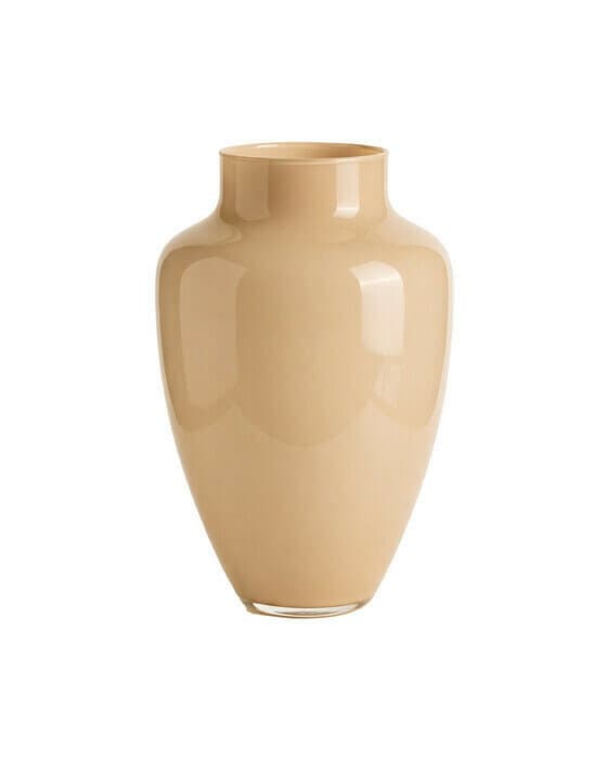 Carmine glasvas beige