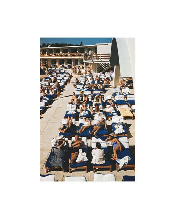 Sunbathers In Miami