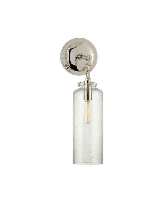Katie vägglampa nickel