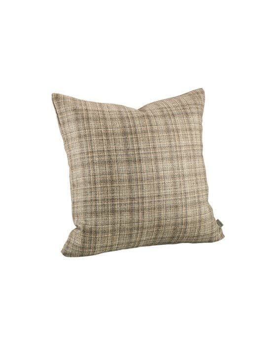 Callum plaid kuddfodral brun