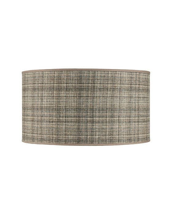 Cylinder lampskärm callum plaid brown