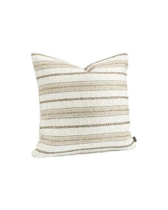 Nomad multi stripe kuddfodral natural