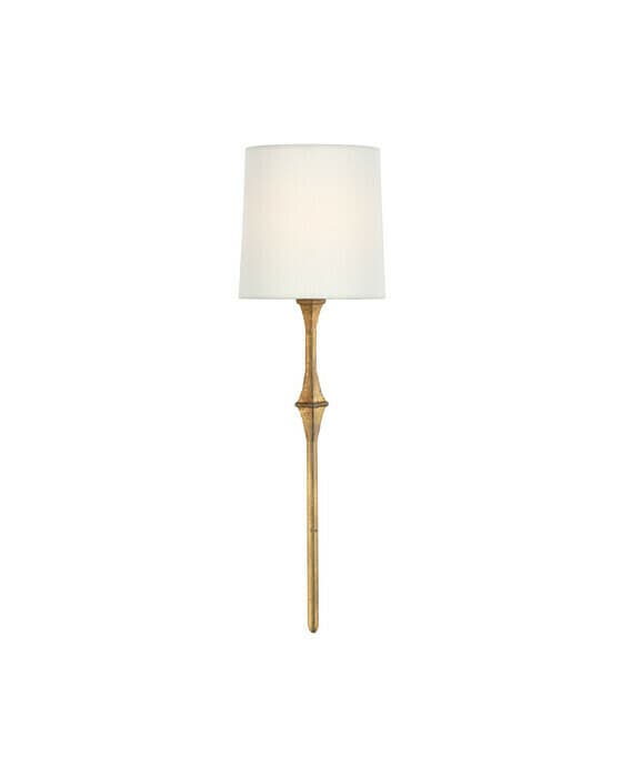 Dauphine vägglampa Gilded Iron