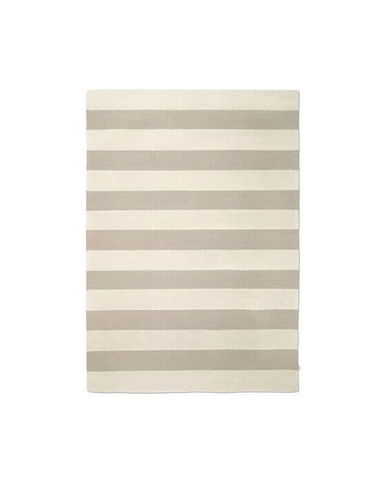 Stripe Boucle matta Ivory/beige