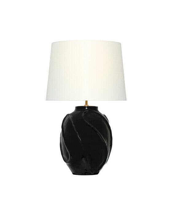 Idalia 28"" bordslampa svart