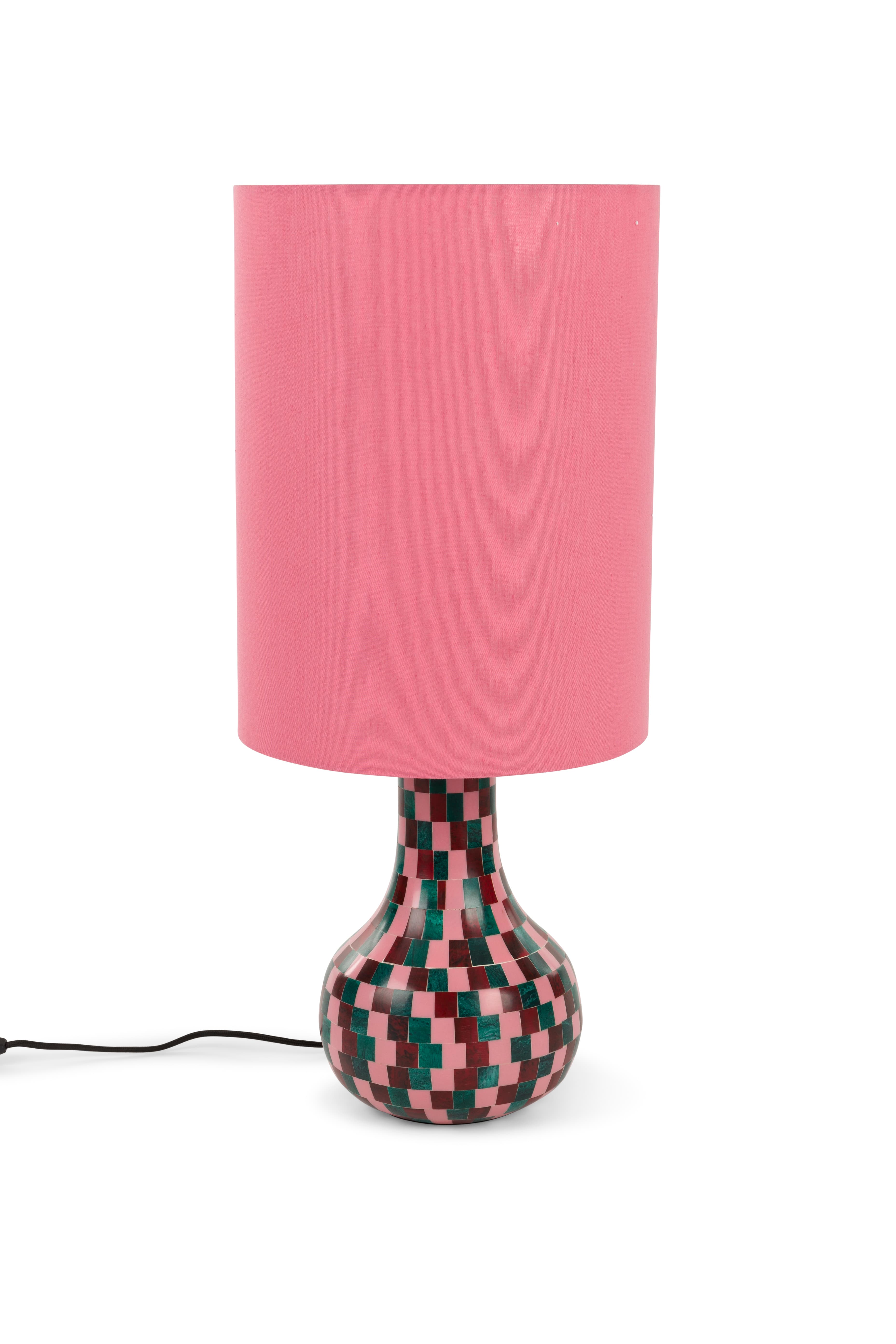 BOLD MONKEY Bordslampa Rosa, Don"'t Be Afraid of Colour