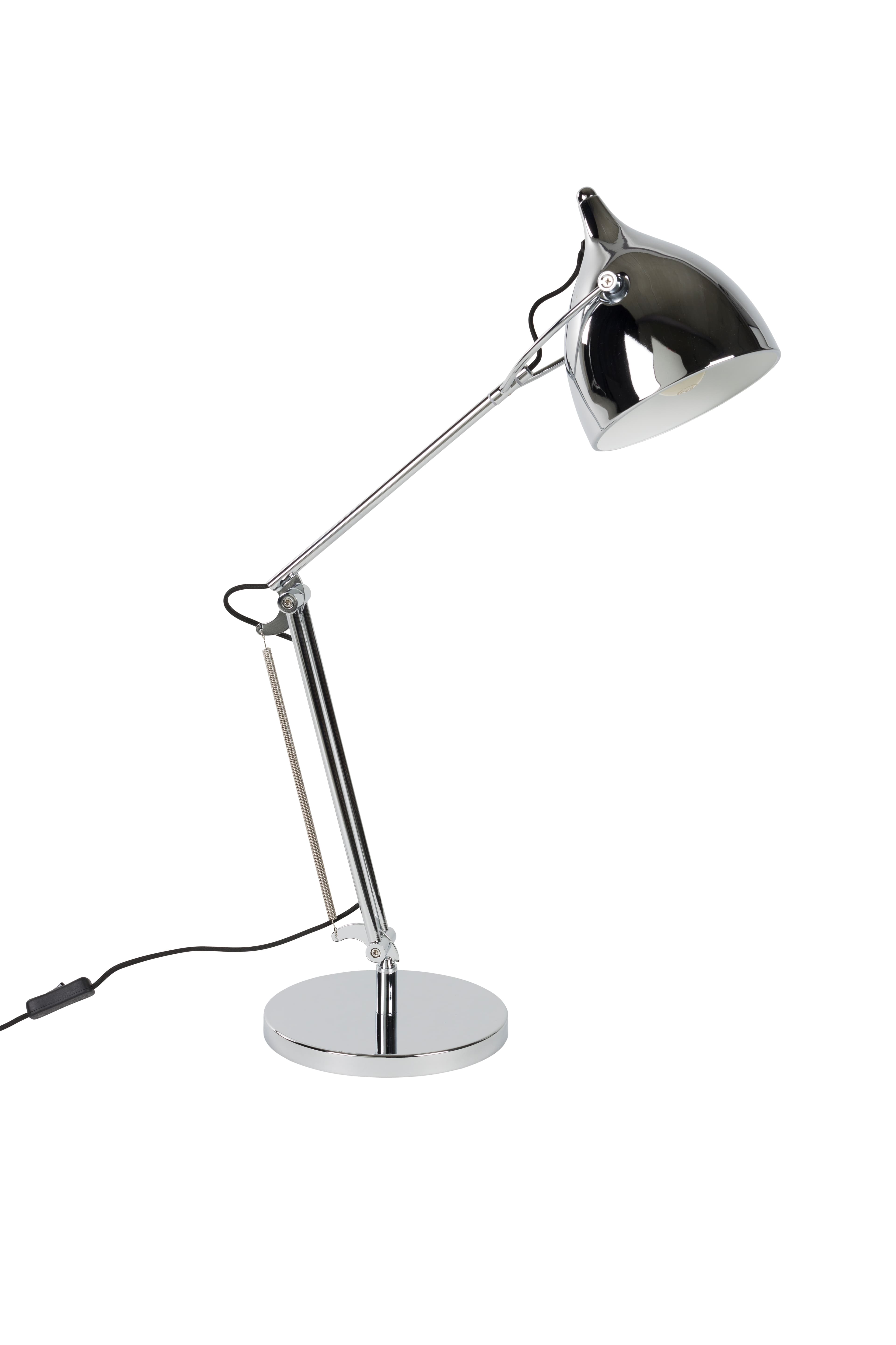 ZUIVER bordslampa läsare krom