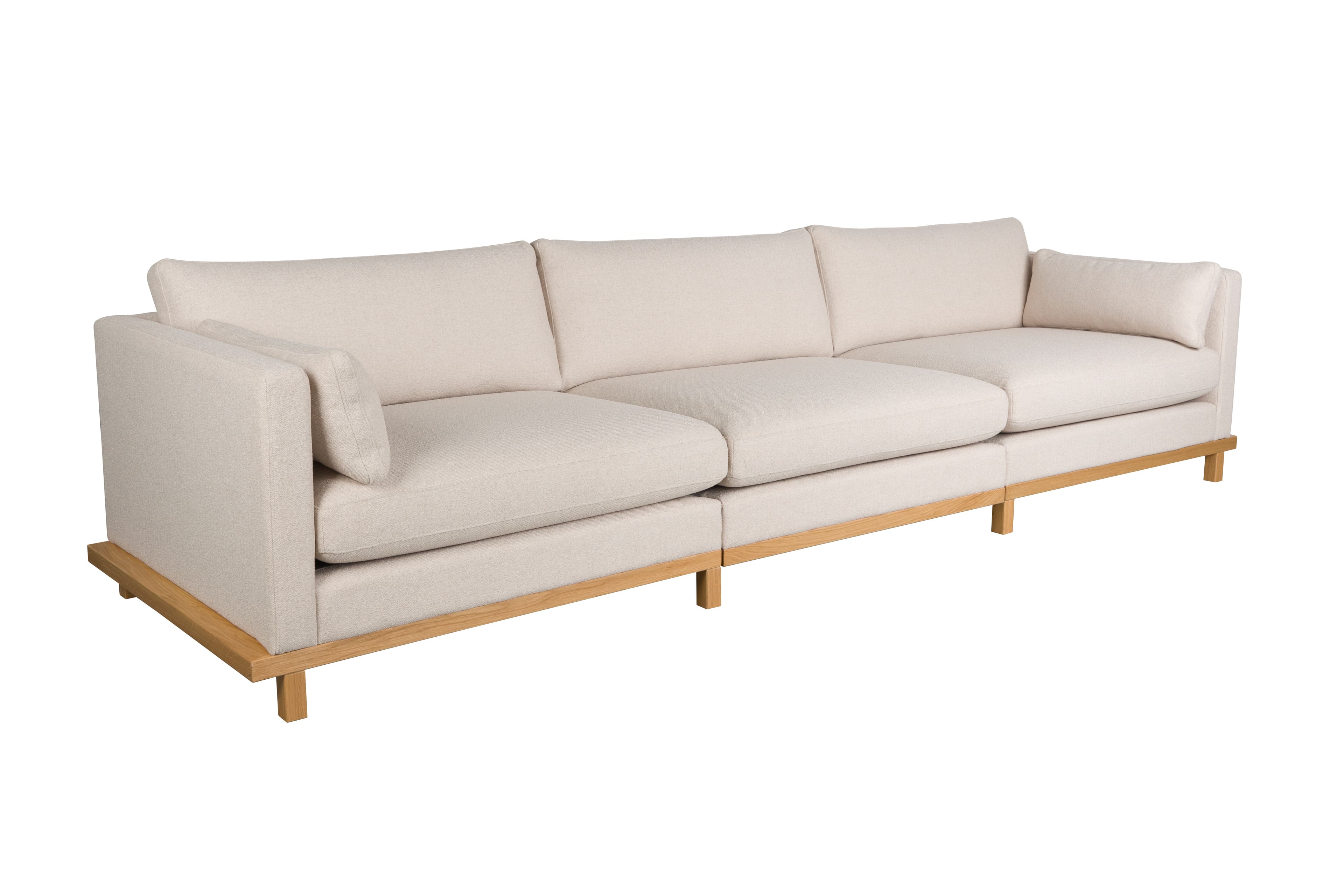 ZUIVER Soffa Blossom 4,5-sits Ek Sand