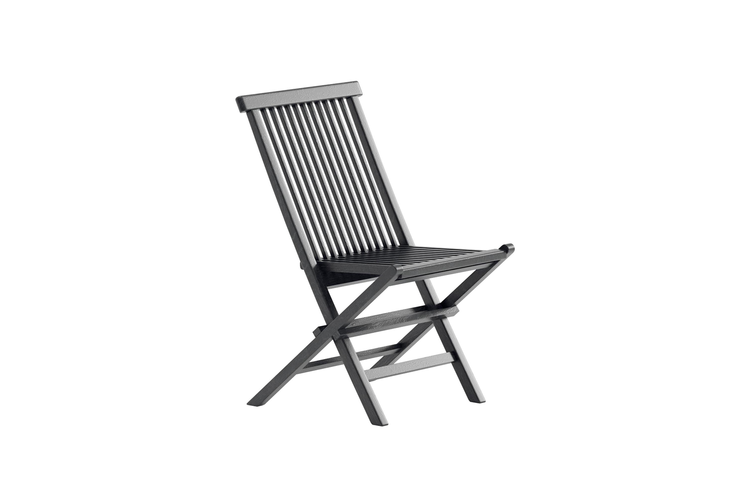 VENTURE HOME Kenya Matstolar 2-pack - Svart Teak