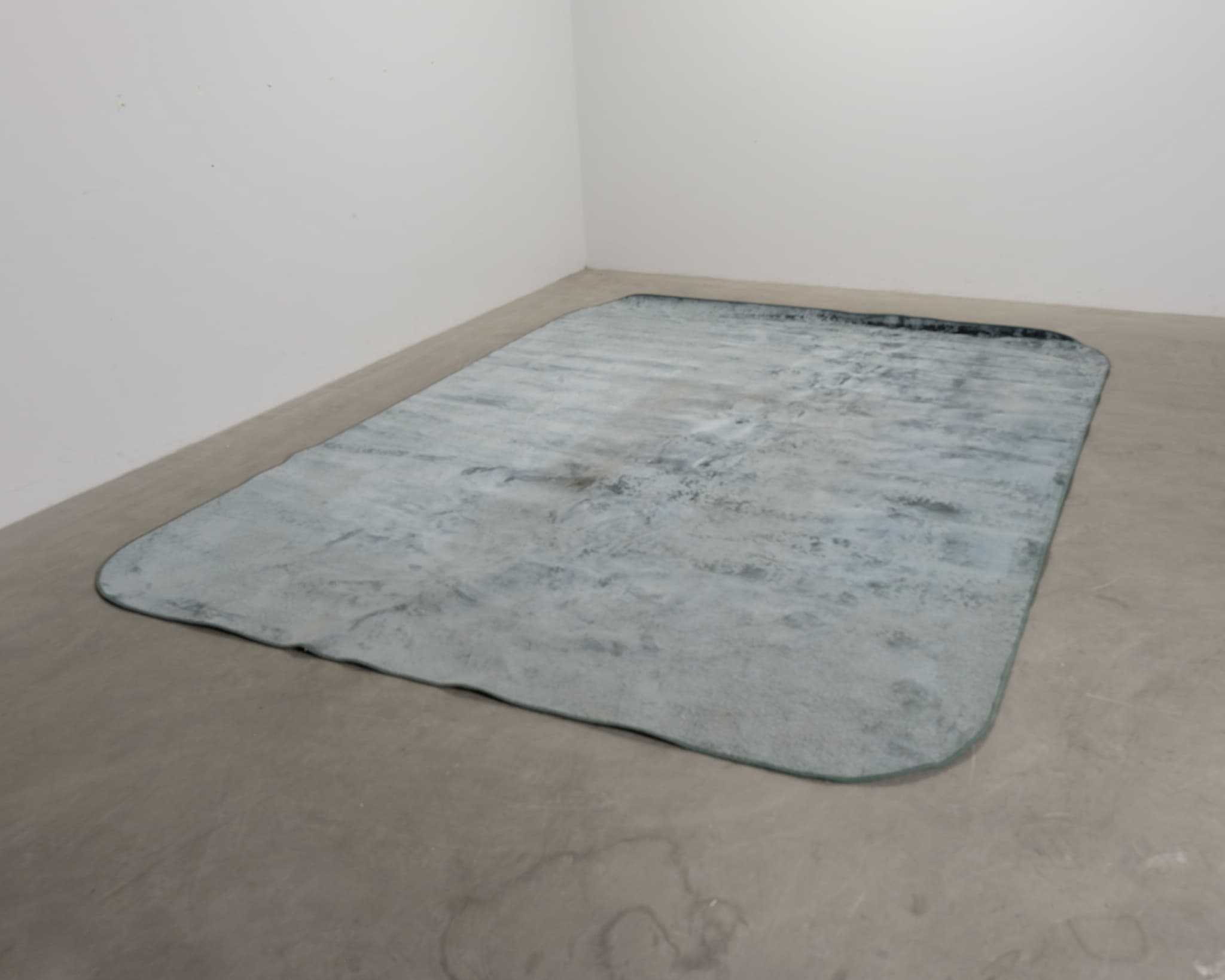 Viskosmatta 300 x 400 cm turkos