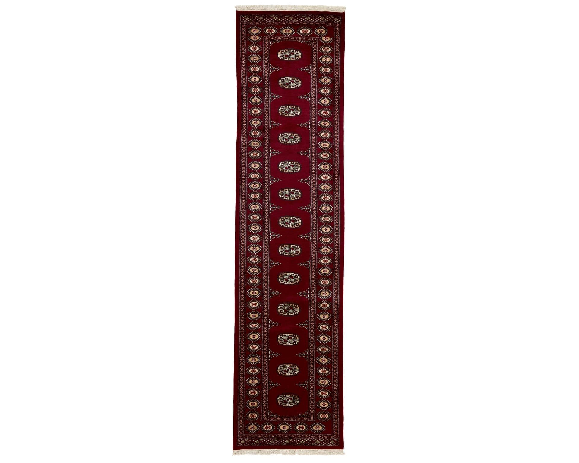 Pakistan handknotted orientalisk matta 78 x 318 cm