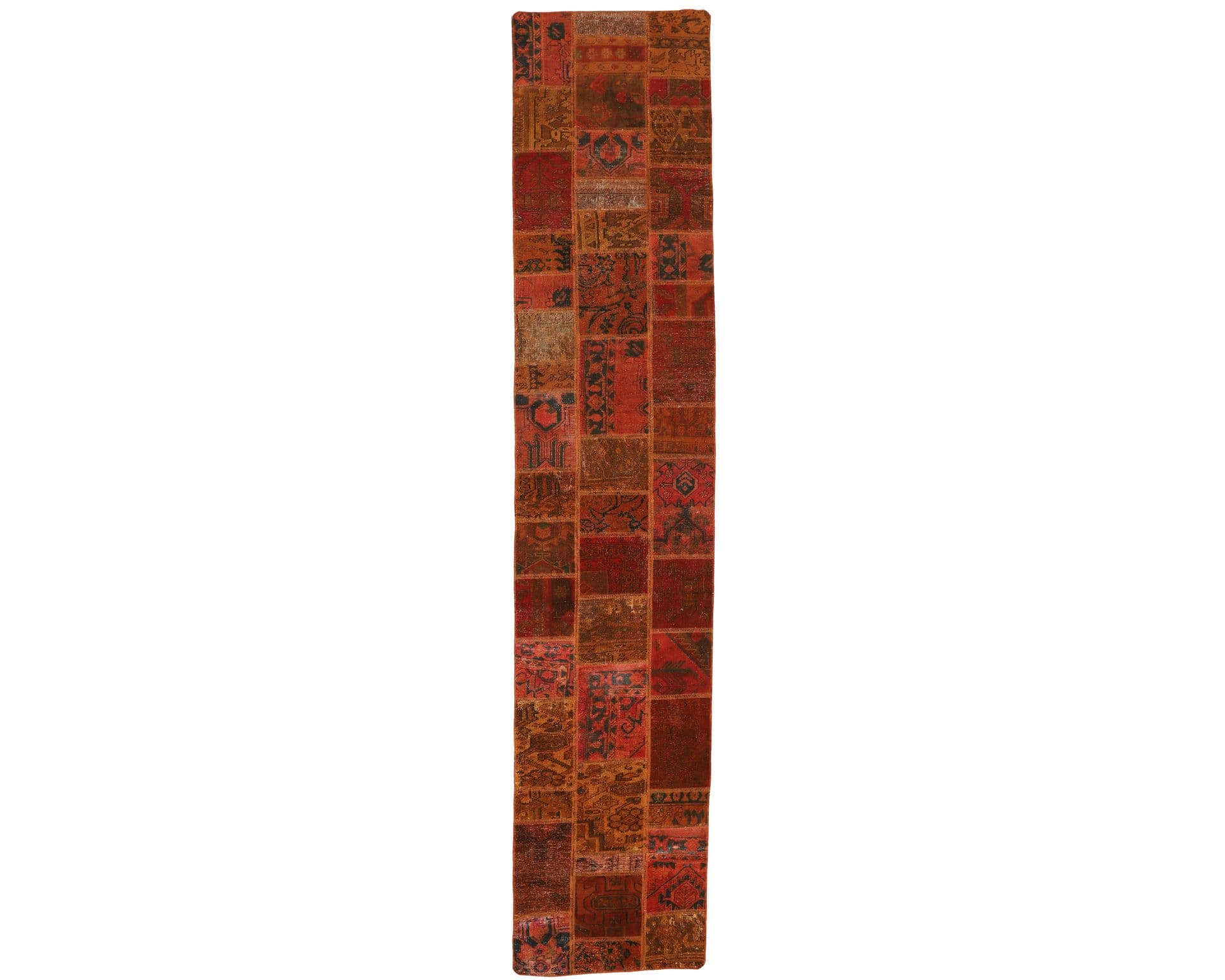 Vintage Patchwork orientalisk matta 80 x 415 cm