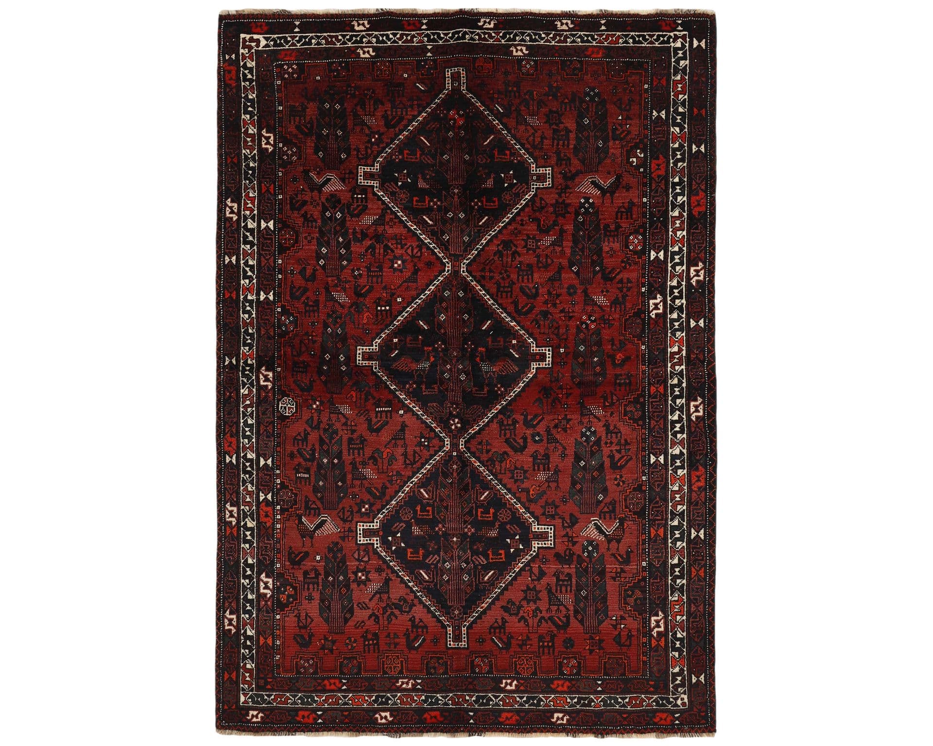Shiraz orientalisk matta 210 x 301 cm