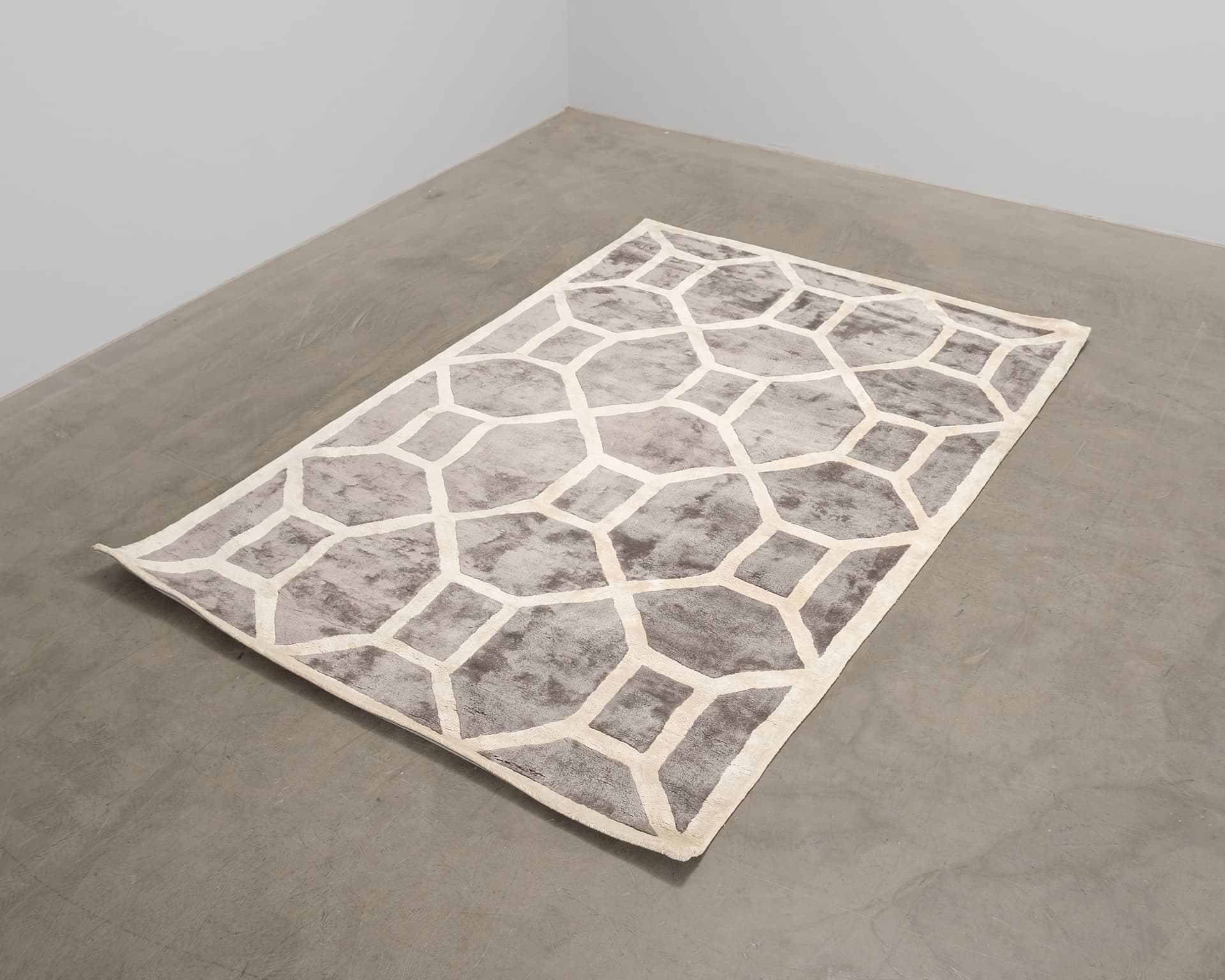 Layered Entrance matta 300 x 400 cm Elephant Gray