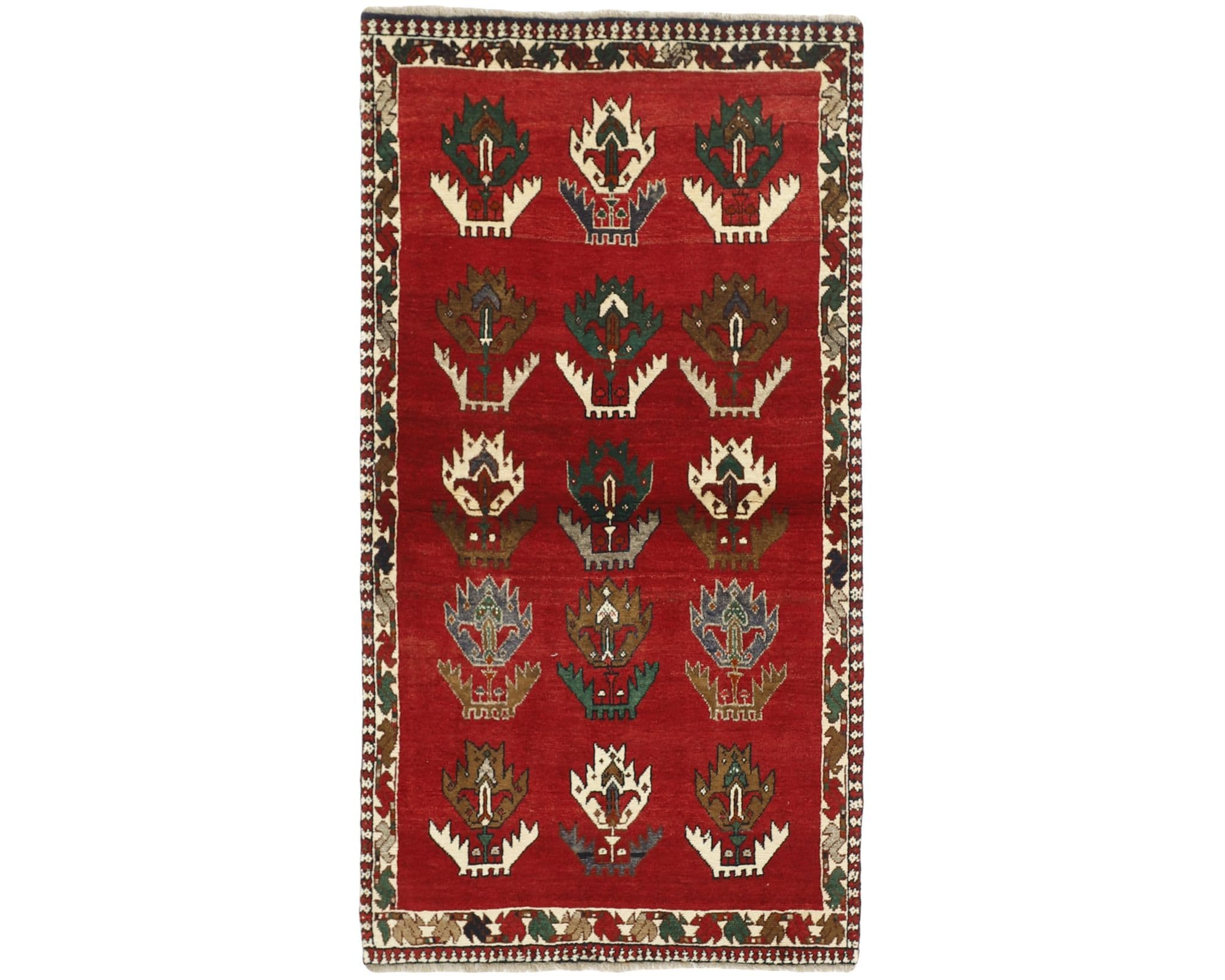 Kashghai orientalisk matta 105 x 194 cm