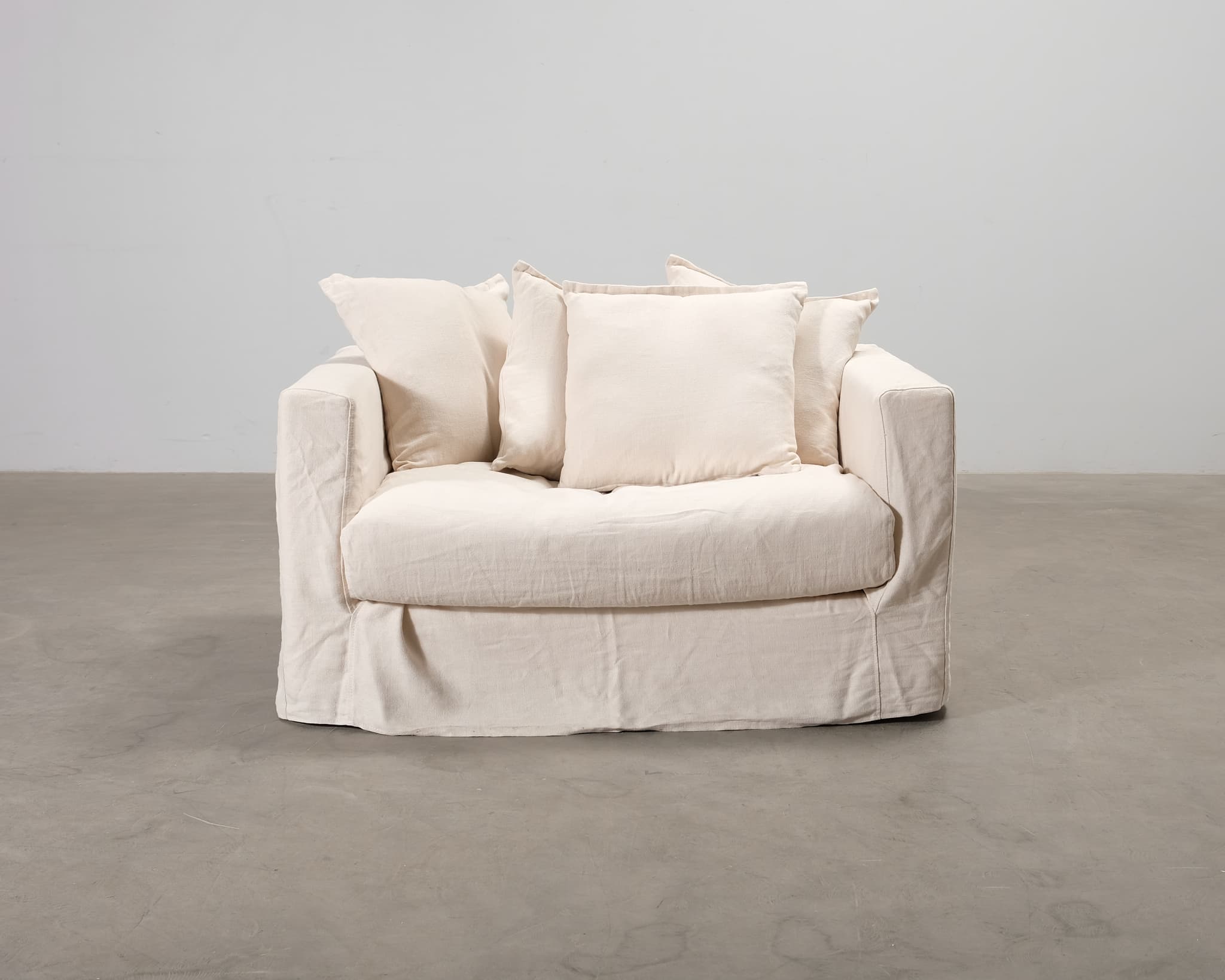 Decotique Le Grand Air Love Seat fåtölj Creamy White