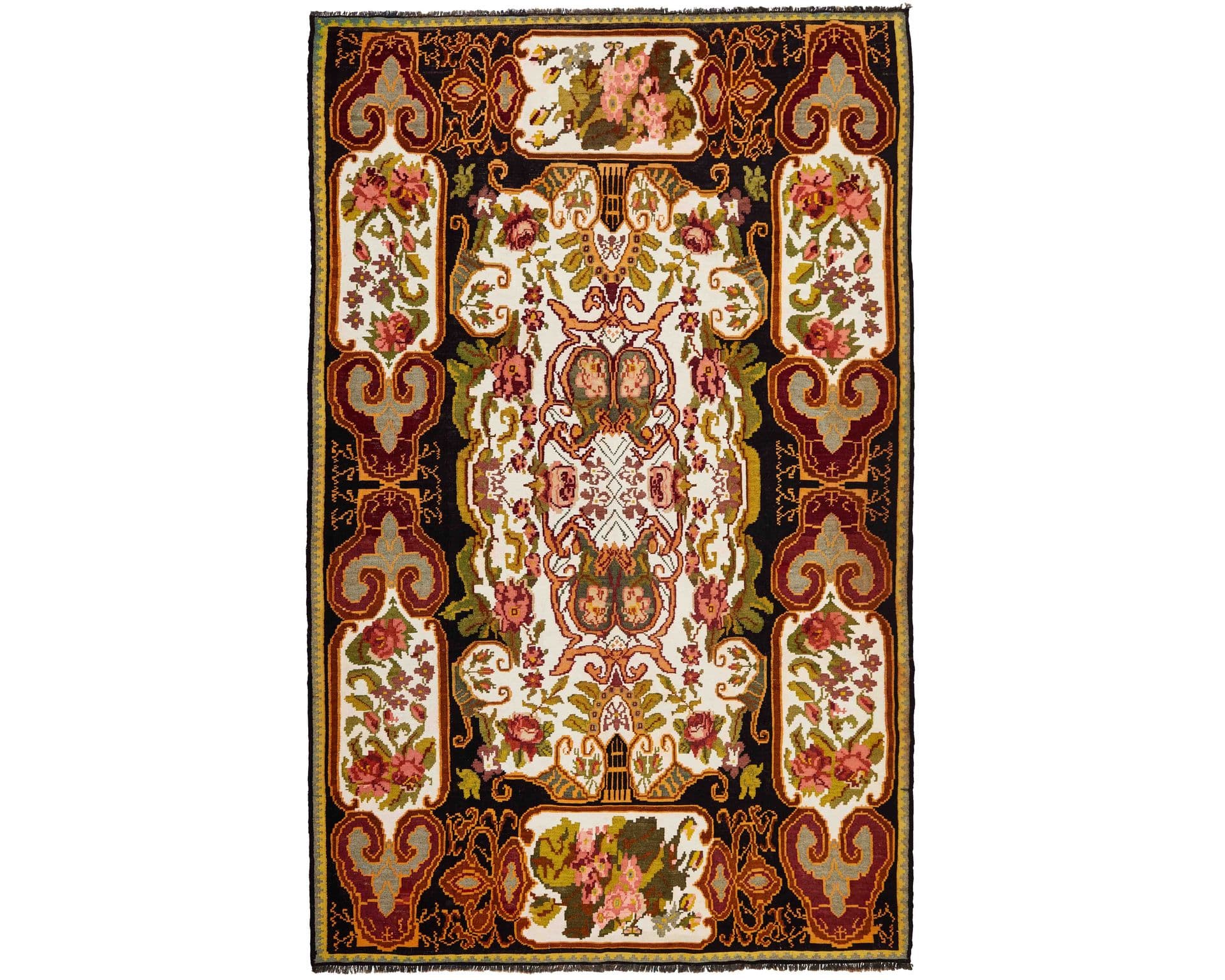 Rose Kelim orientalisk matta 223 x 354 cm
