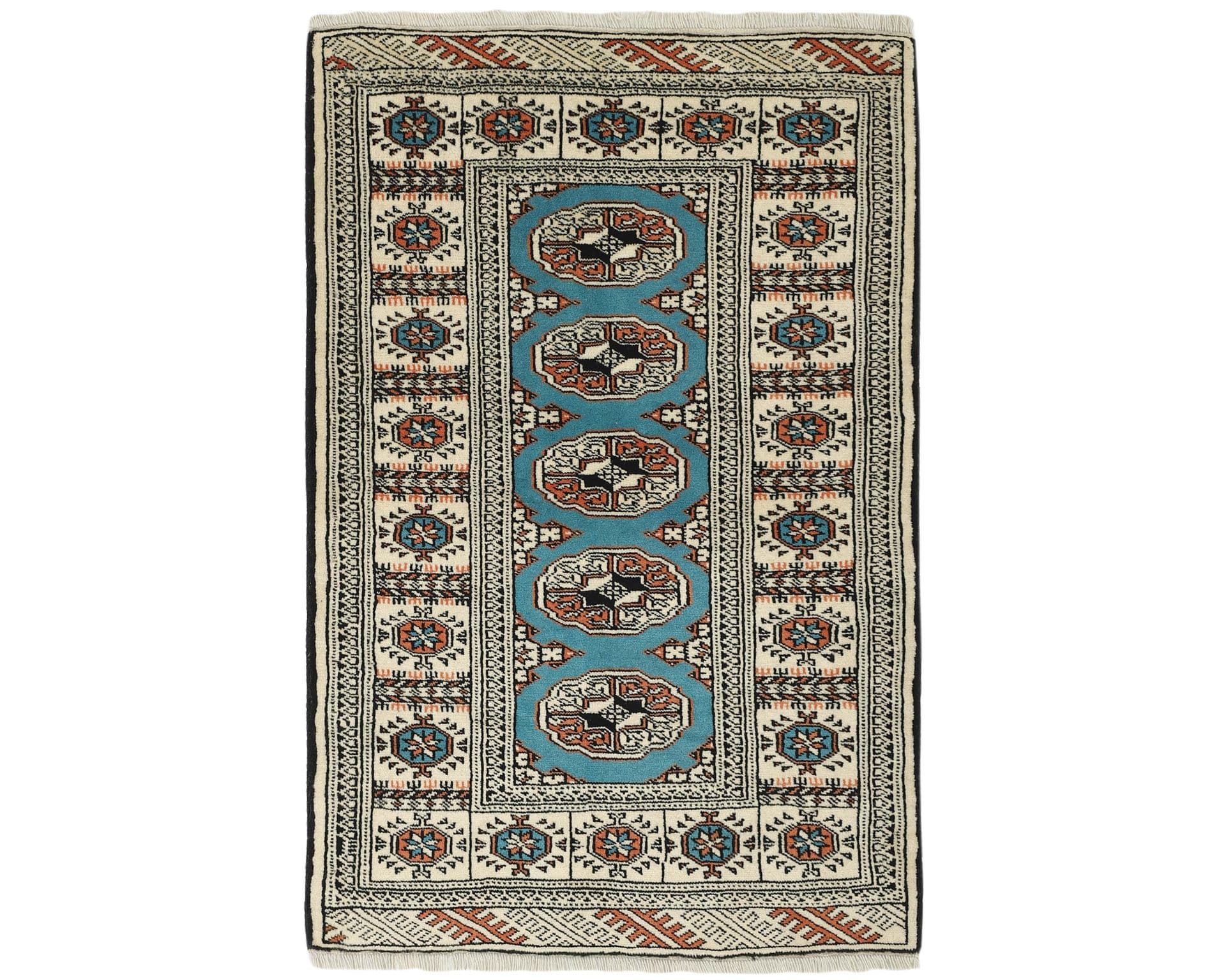 Torkaman Fine orientalisk matta 83 x 128 cm